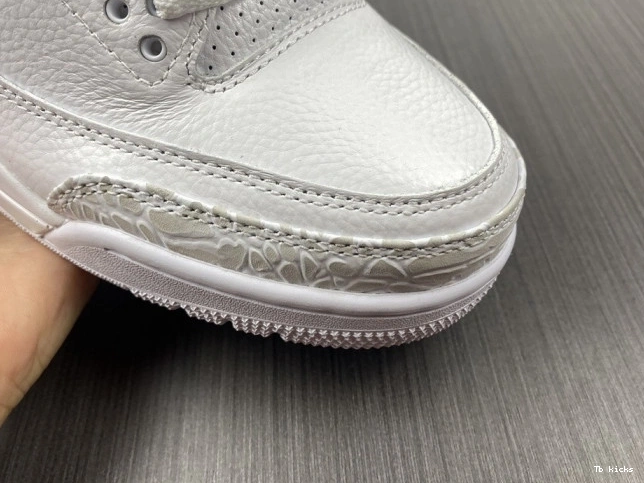 Reps TBK Air PS 'Triple 3 Jordan 429487-111 White' Retro 0714